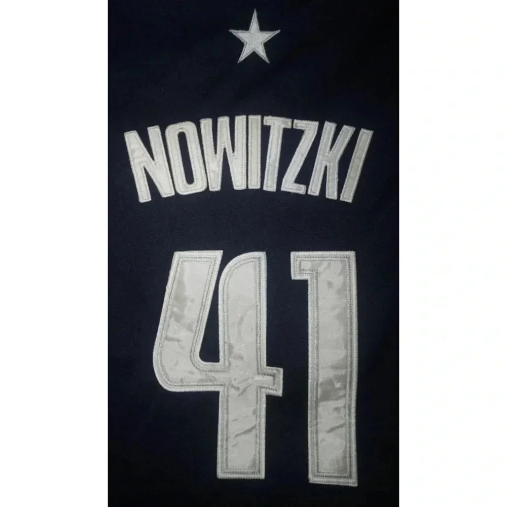 Dirk Nowitzki Dallas Mavericks Adidas Jersey M 48